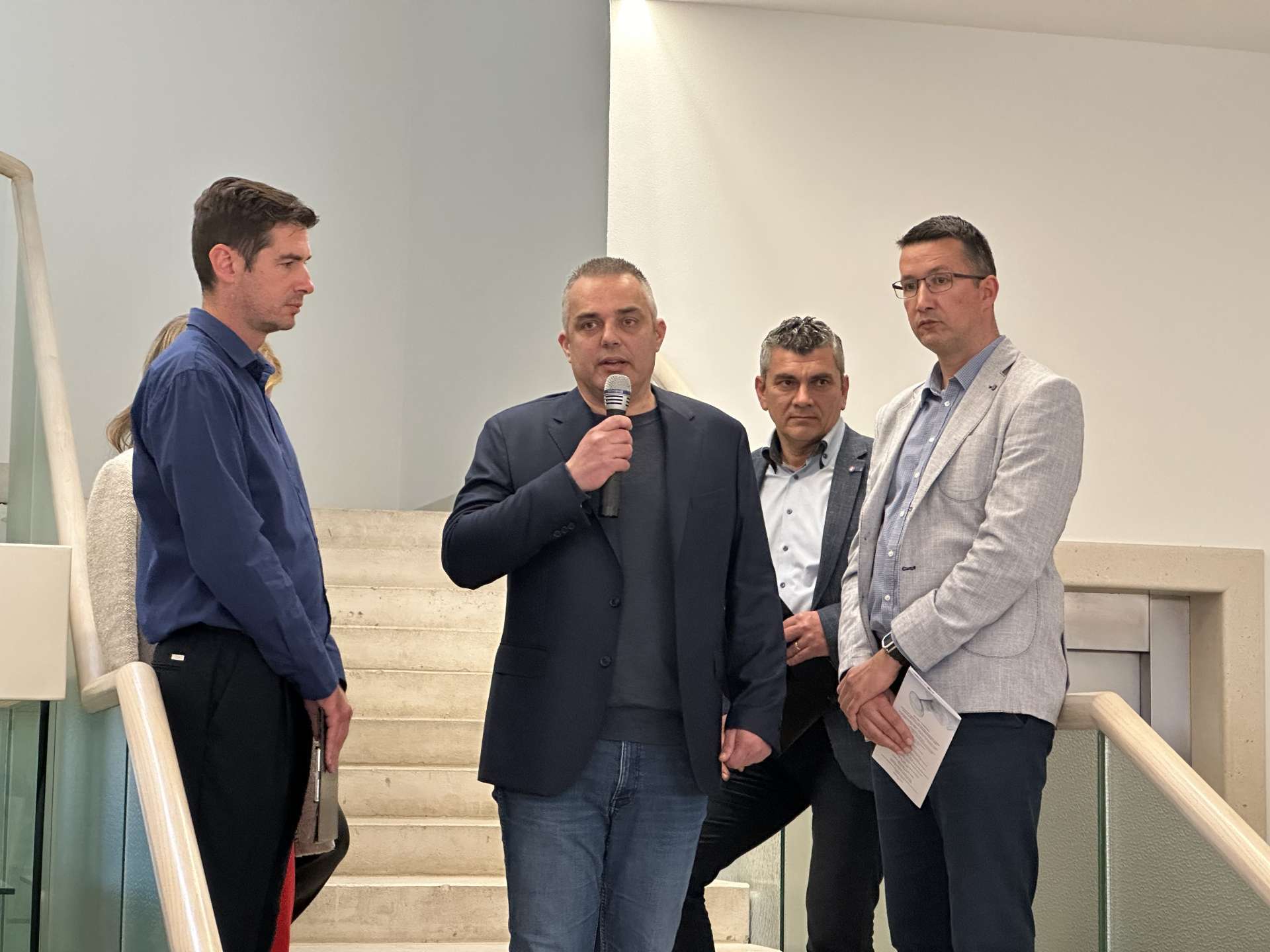 Opening of the "Fractures of Time" exhibition