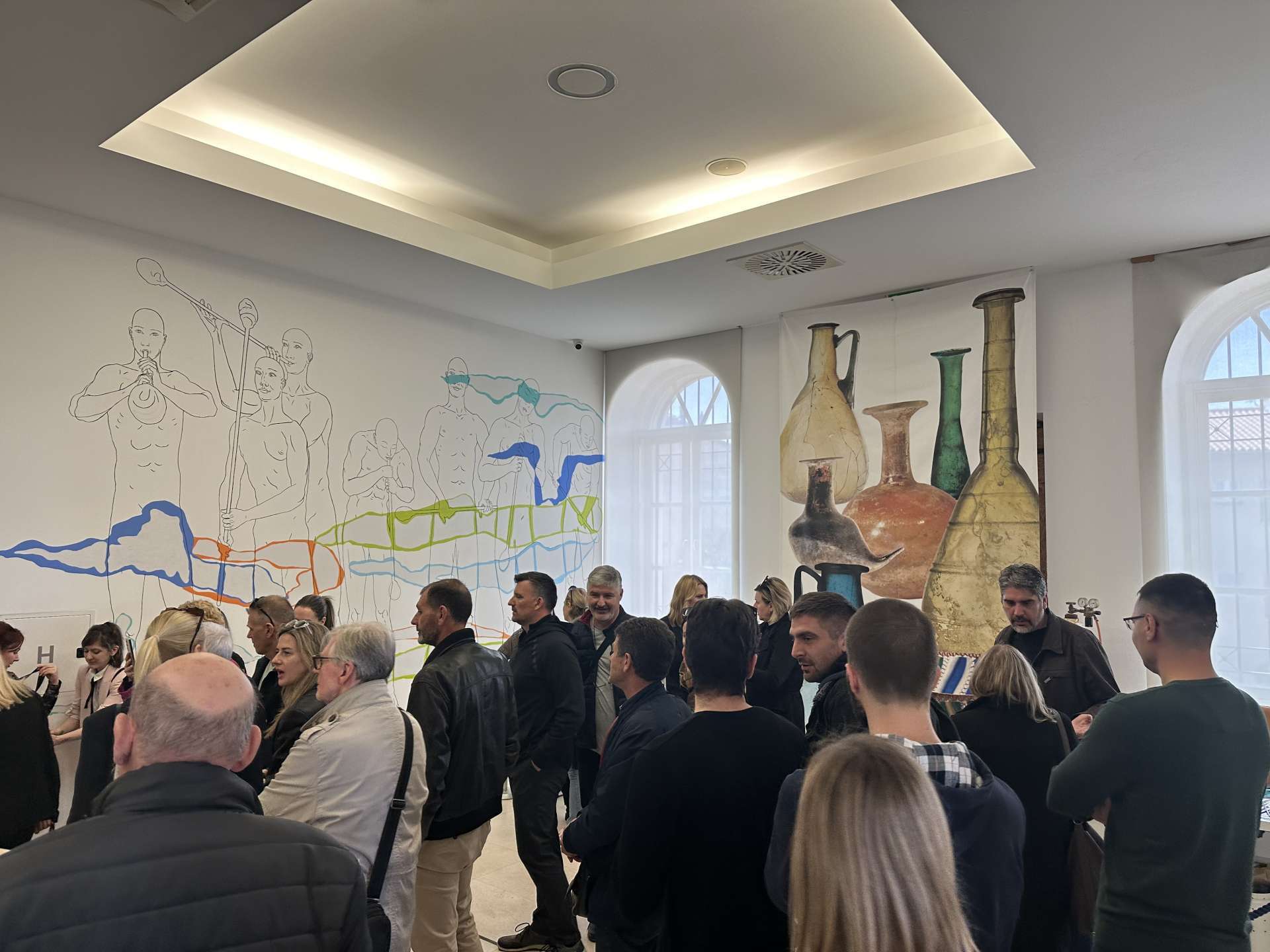 Opening of the "Fractures of Time" exhibition