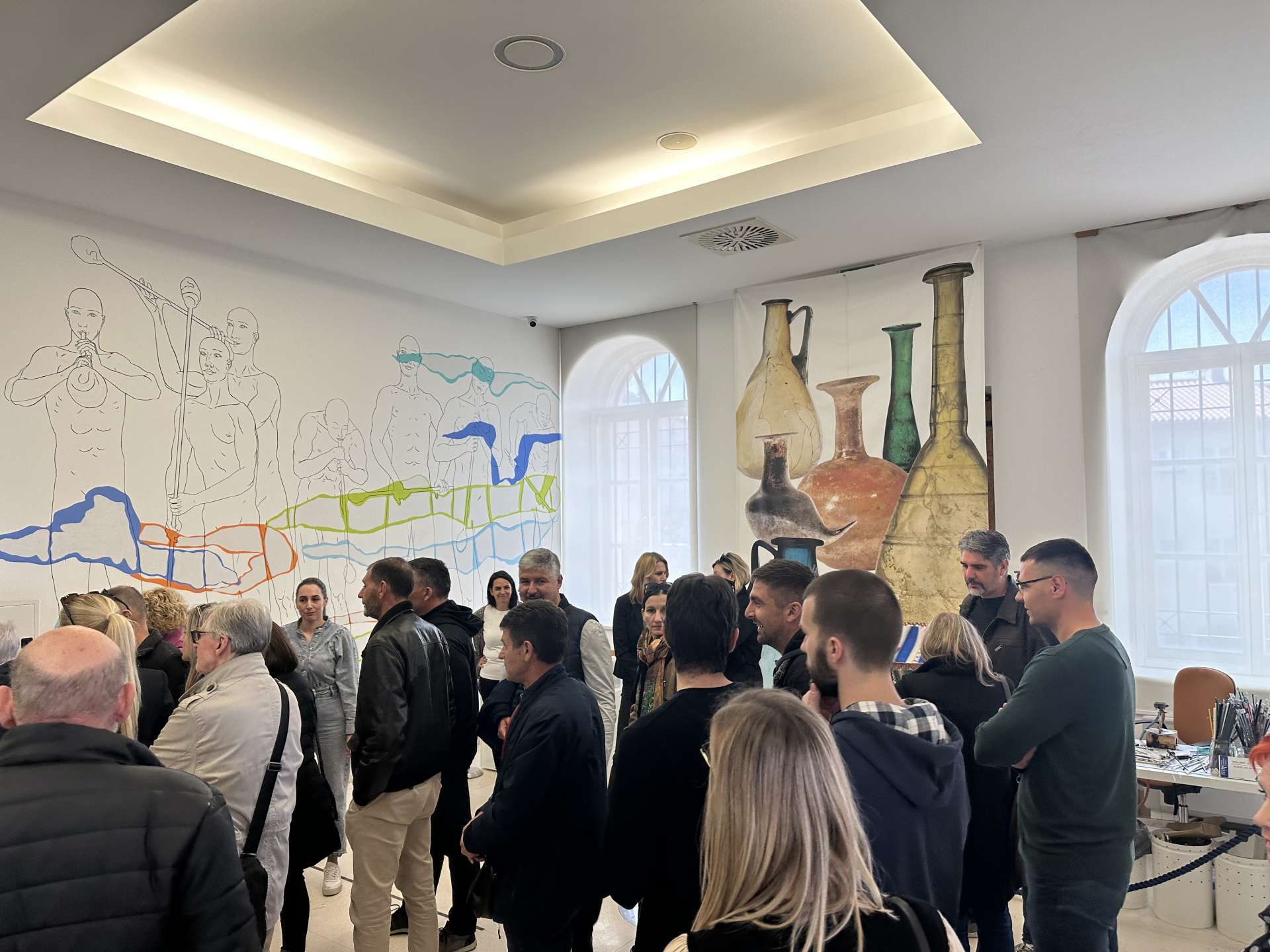 Opening of the "Fractures of Time" exhibition