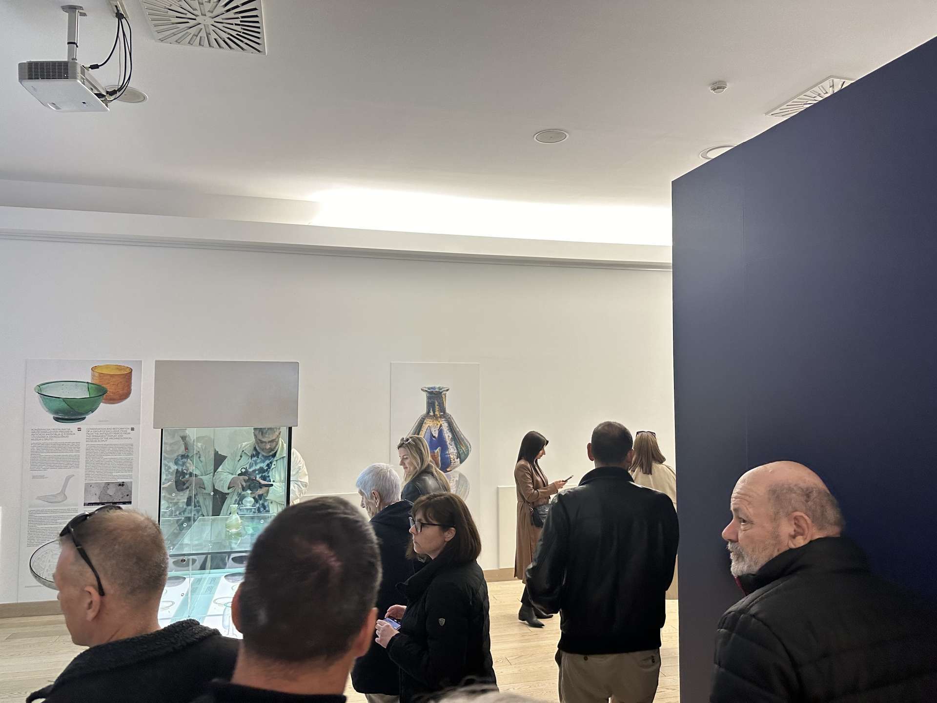 Opening of the "Fractures of Time" exhibition