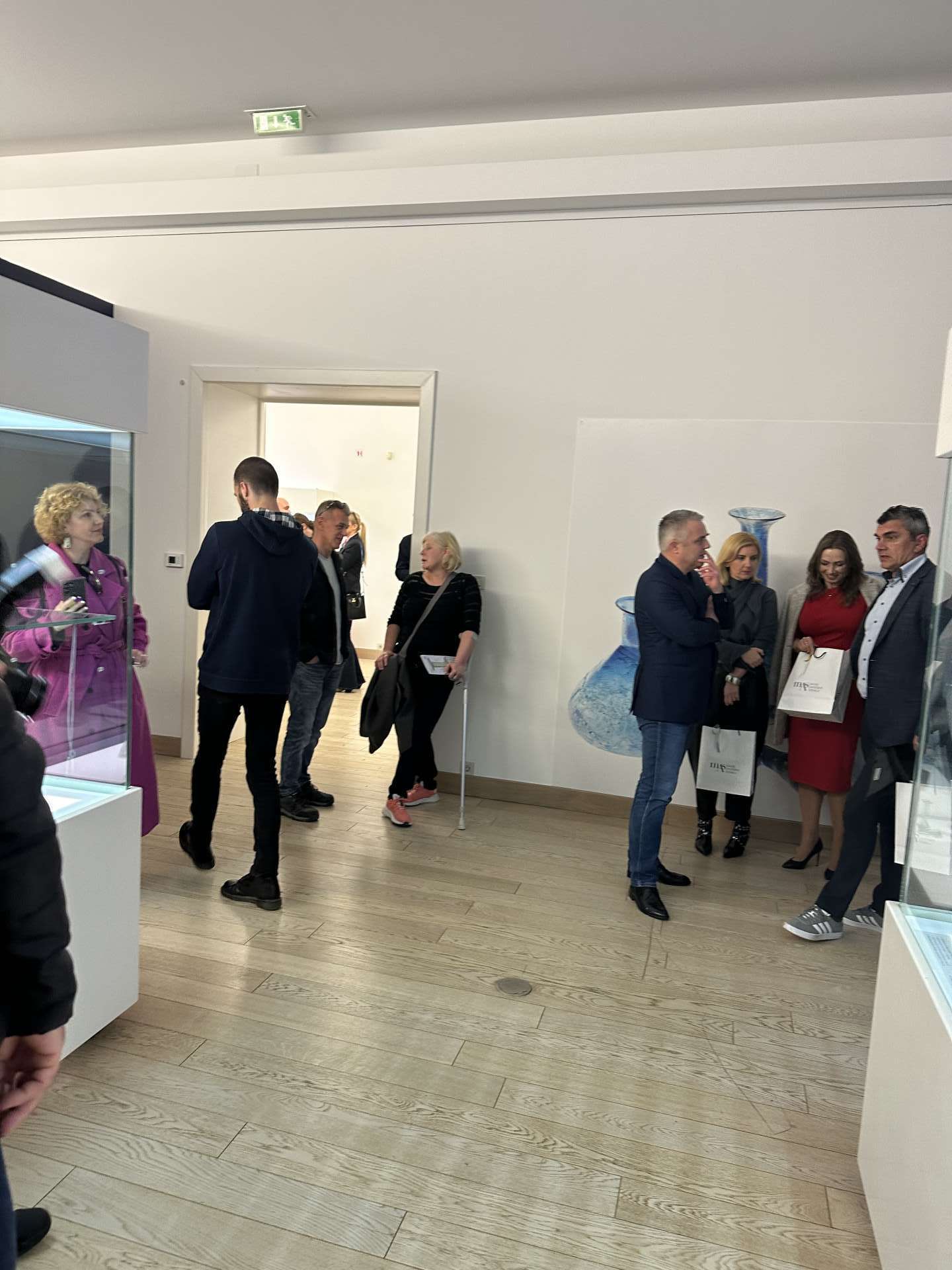 Opening of the "Fractures of Time" exhibition