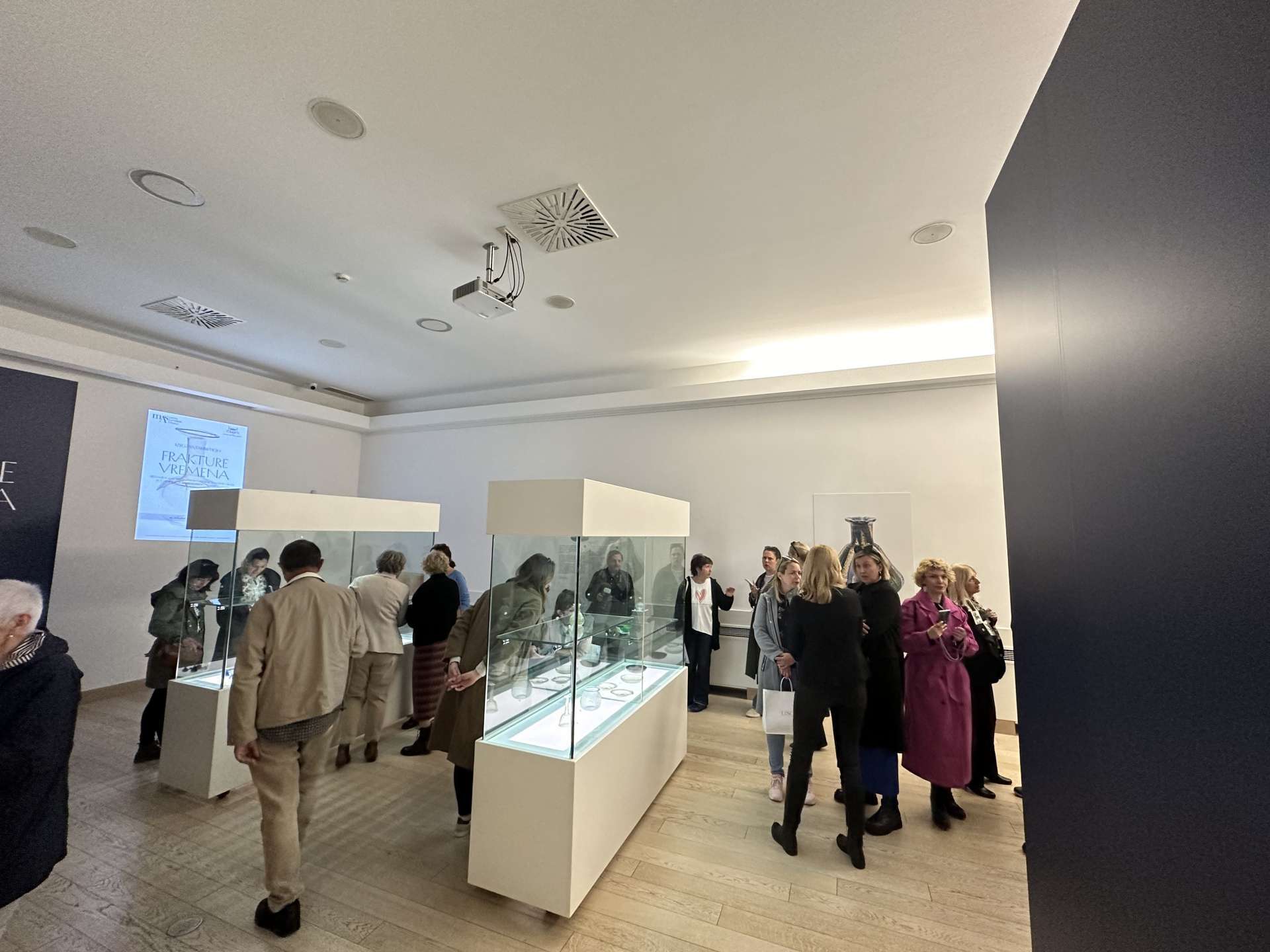 Opening of the "Fractures of Time" exhibition