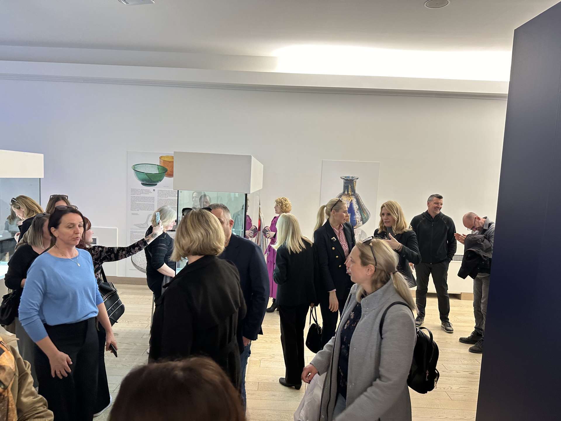Opening of the "Fractures of Time" exhibition