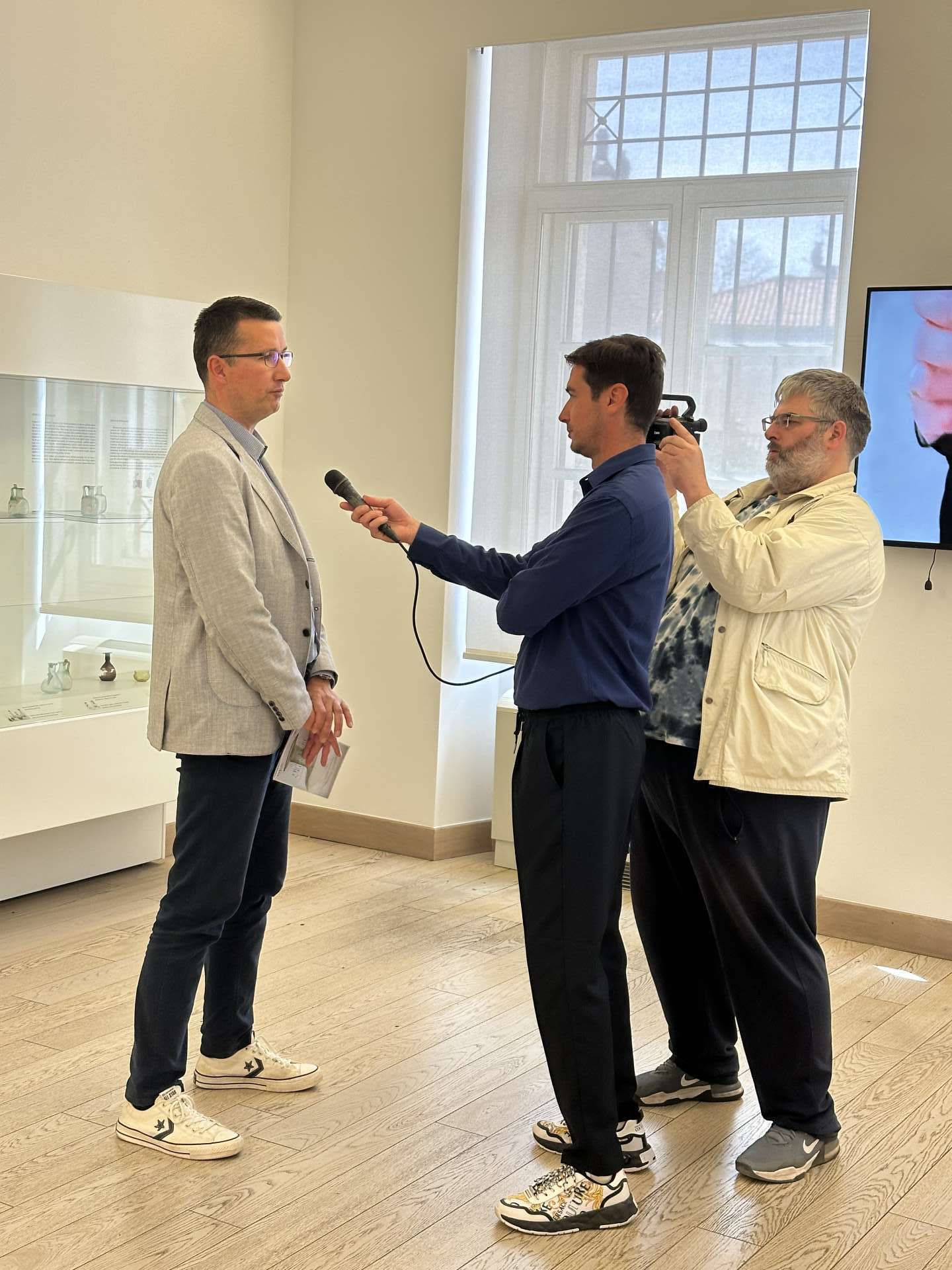 Opening of the "Fractures of Time" exhibition