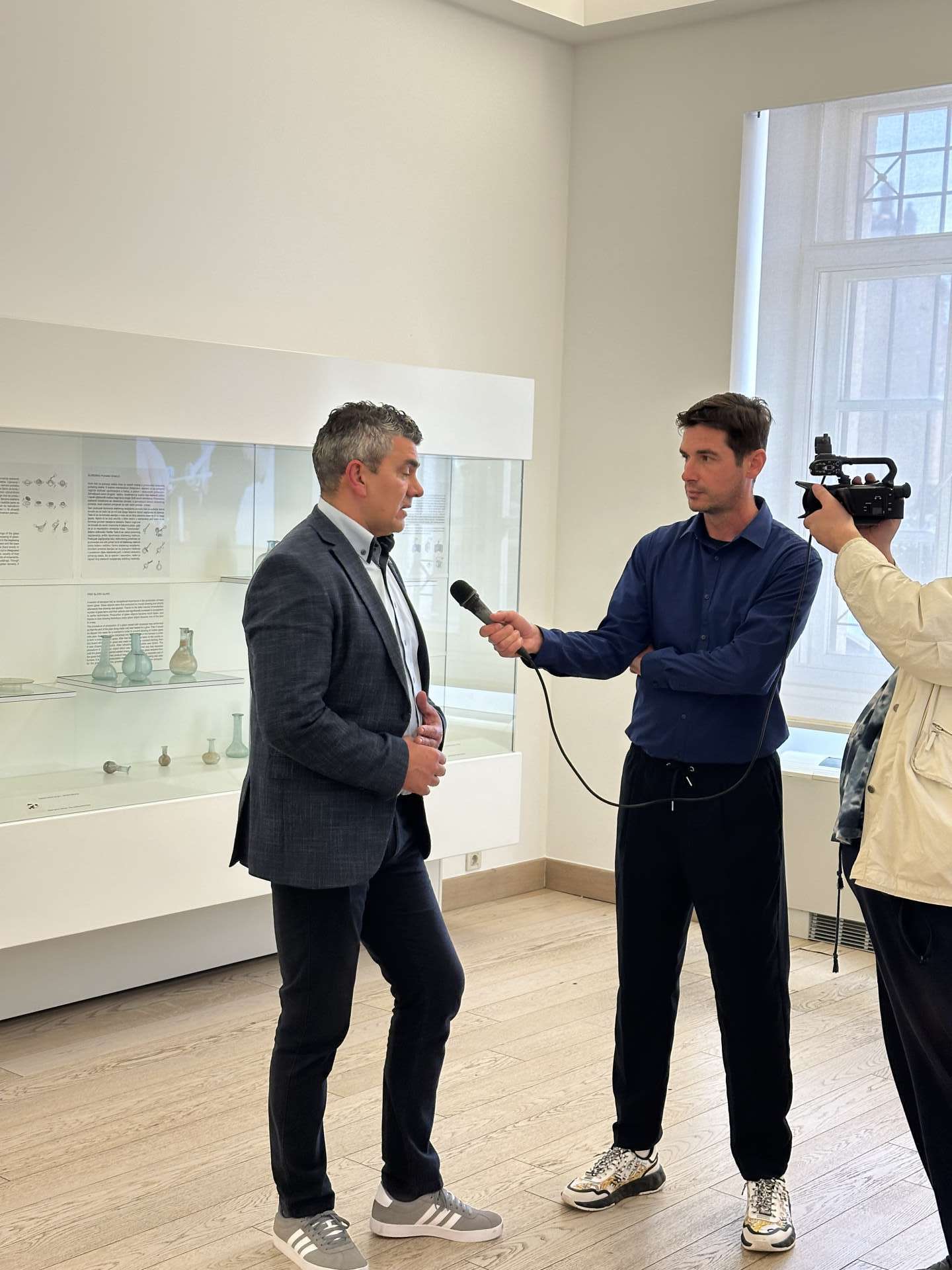 Opening of the "Fractures of Time" exhibition