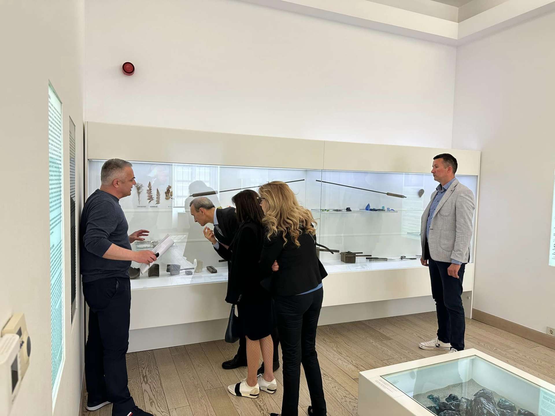 Visit of the Ambassador of the Republic of Italy in Croatia to the Museum of Ancient Glass in Zadar