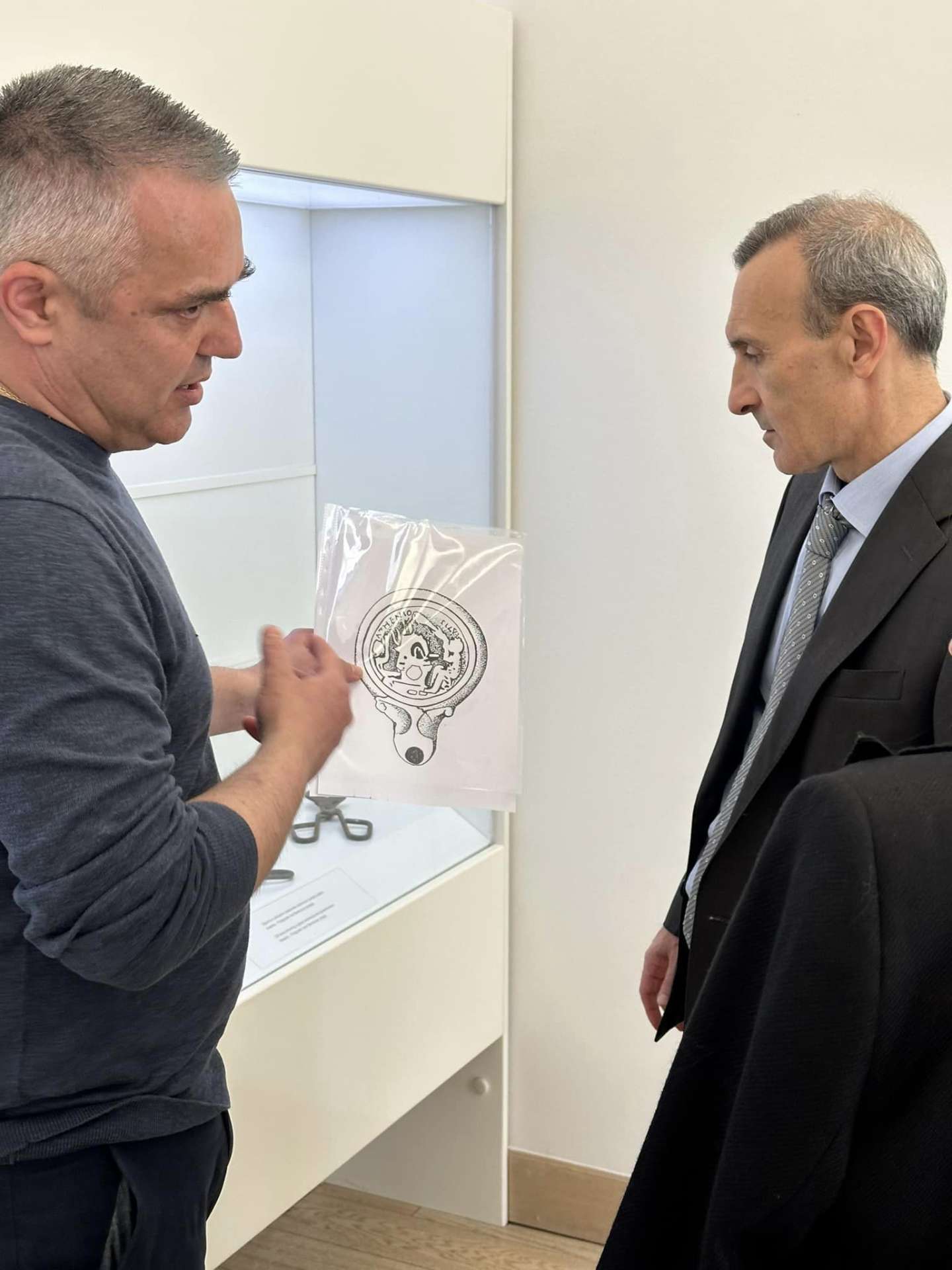 Visit of the Ambassador of the Republic of Italy in Croatia to the Museum of Ancient Glass in Zadar