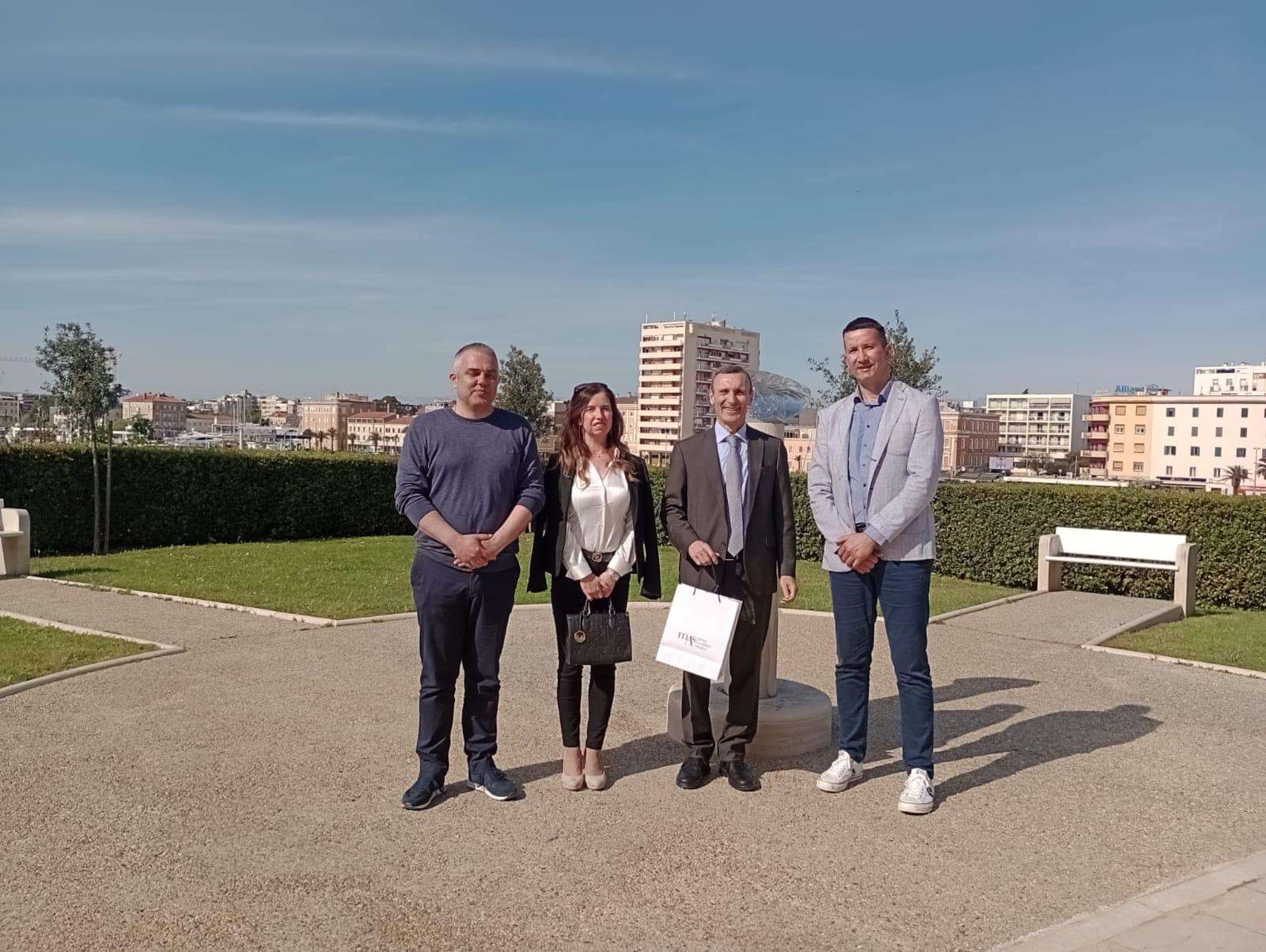 Visit of the Ambassador of the Republic of Italy in Croatia to the Museum of Ancient Glass in Zadar