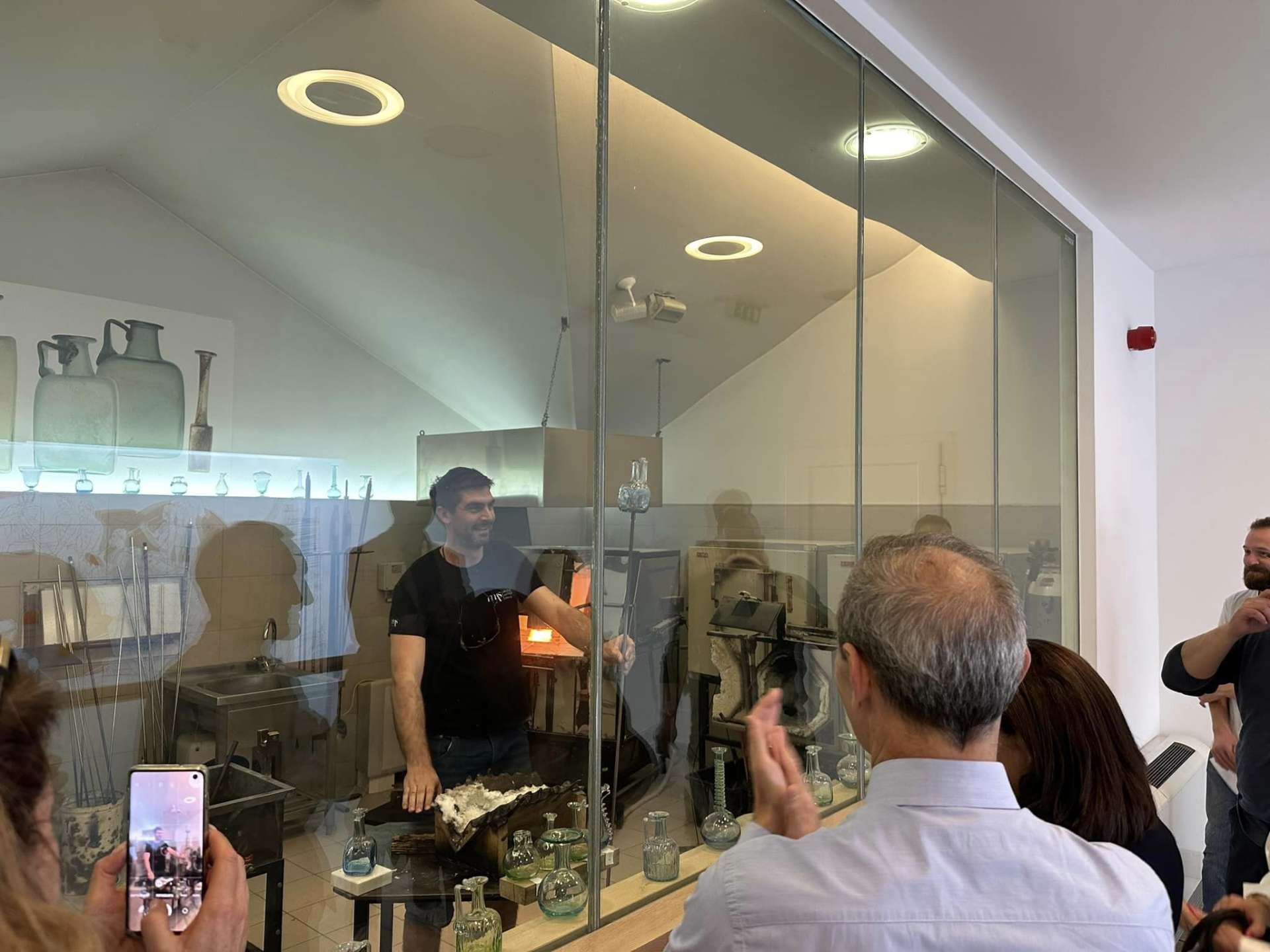 Visit of the Ambassador of the Republic of Italy in Croatia to the Museum of Ancient Glass in Zadar