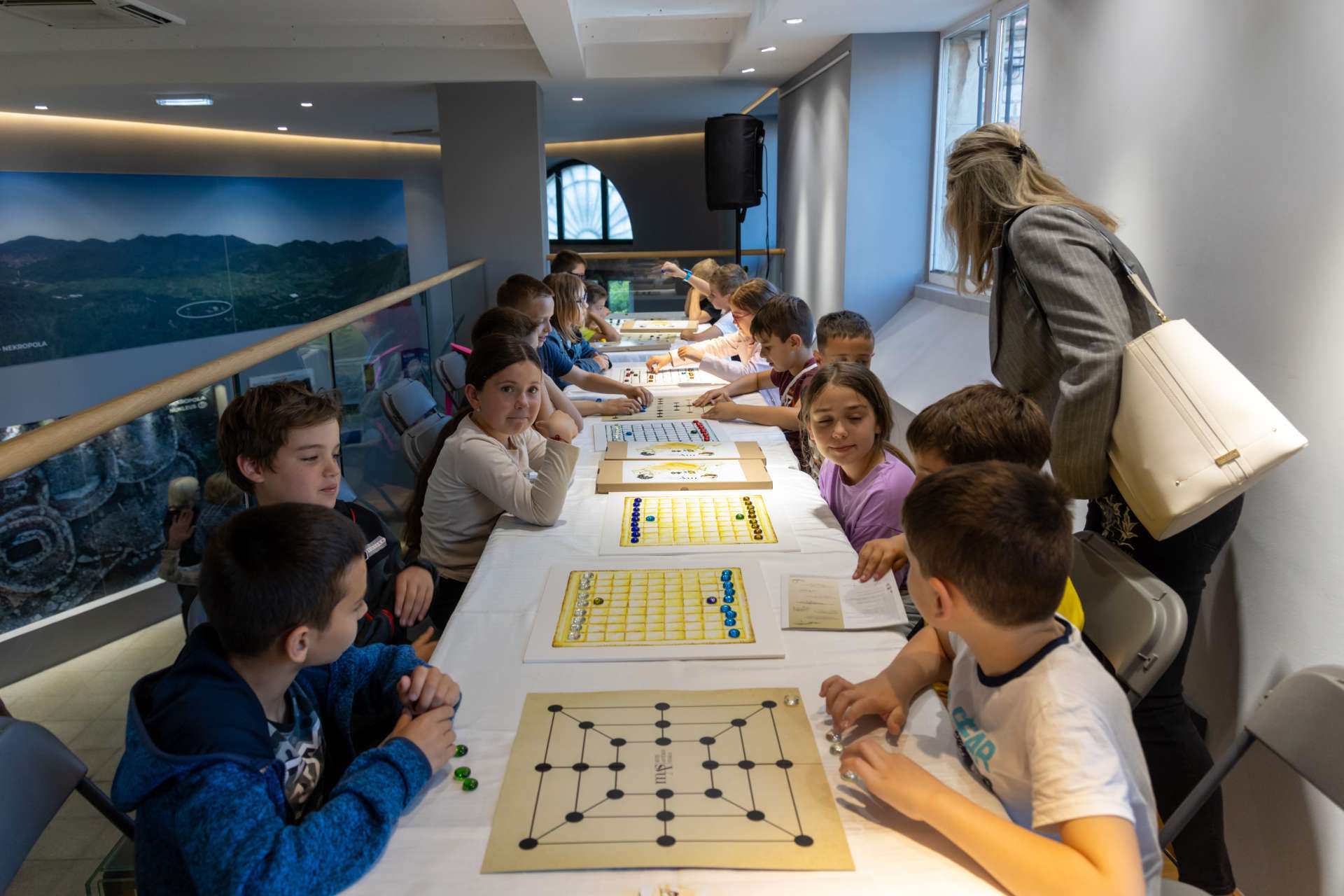 Opening of the exhibition "The die is cast: Ancient board games" in the Blato Cultural Center