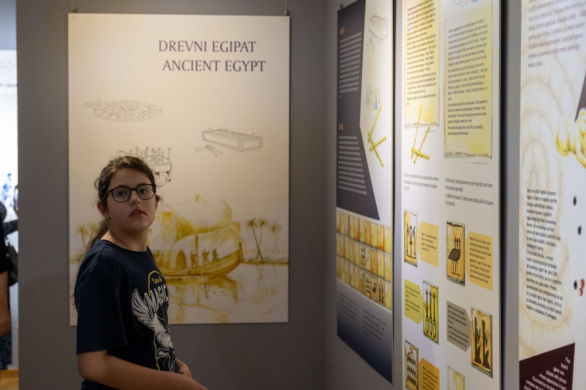 Opening of the exhibition "The die is cast: Ancient board games" in the Blato Cultural Center