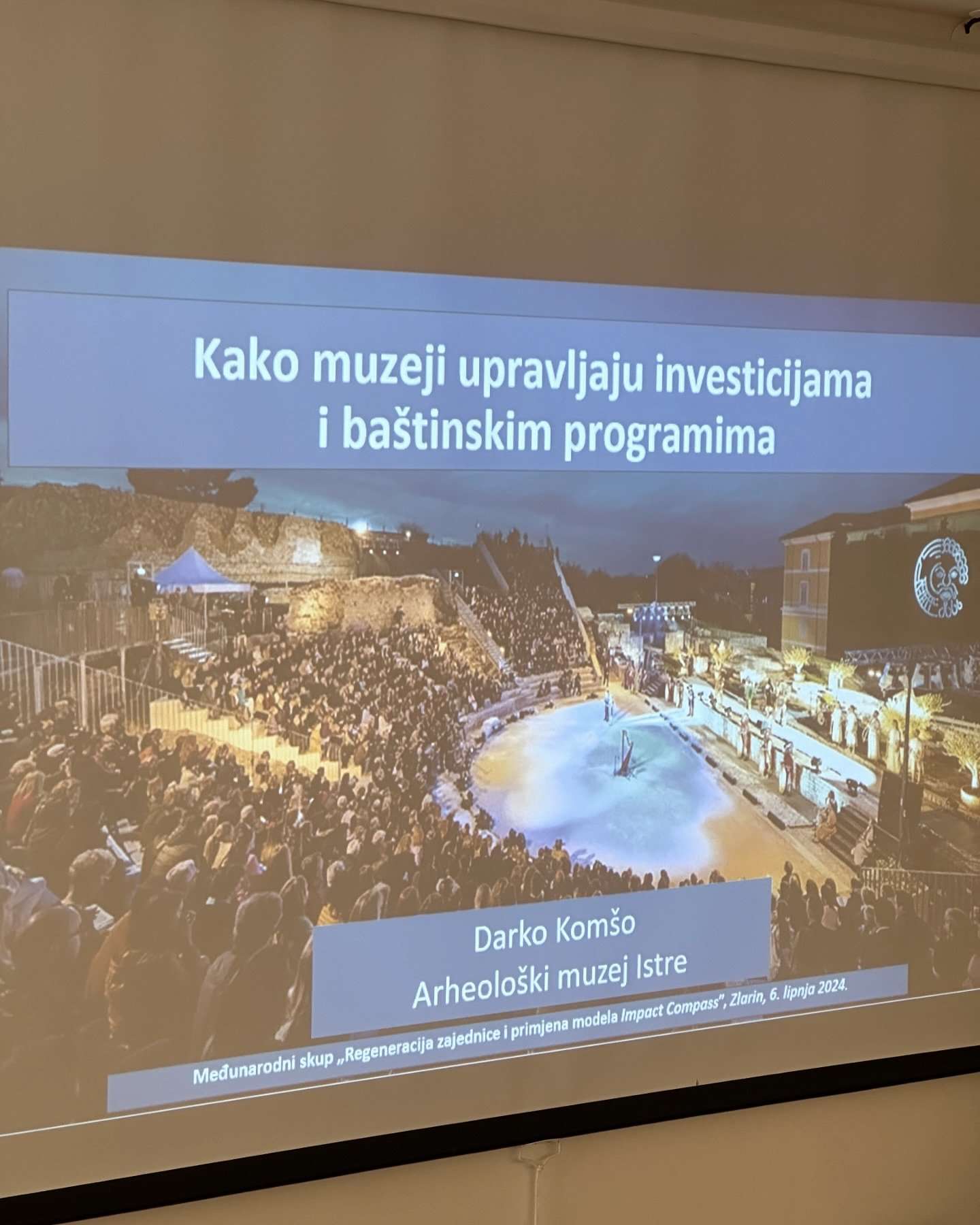 Participation in the International Expert Conference entitled "Application of the "Impact Compass" Model on Zlarin"