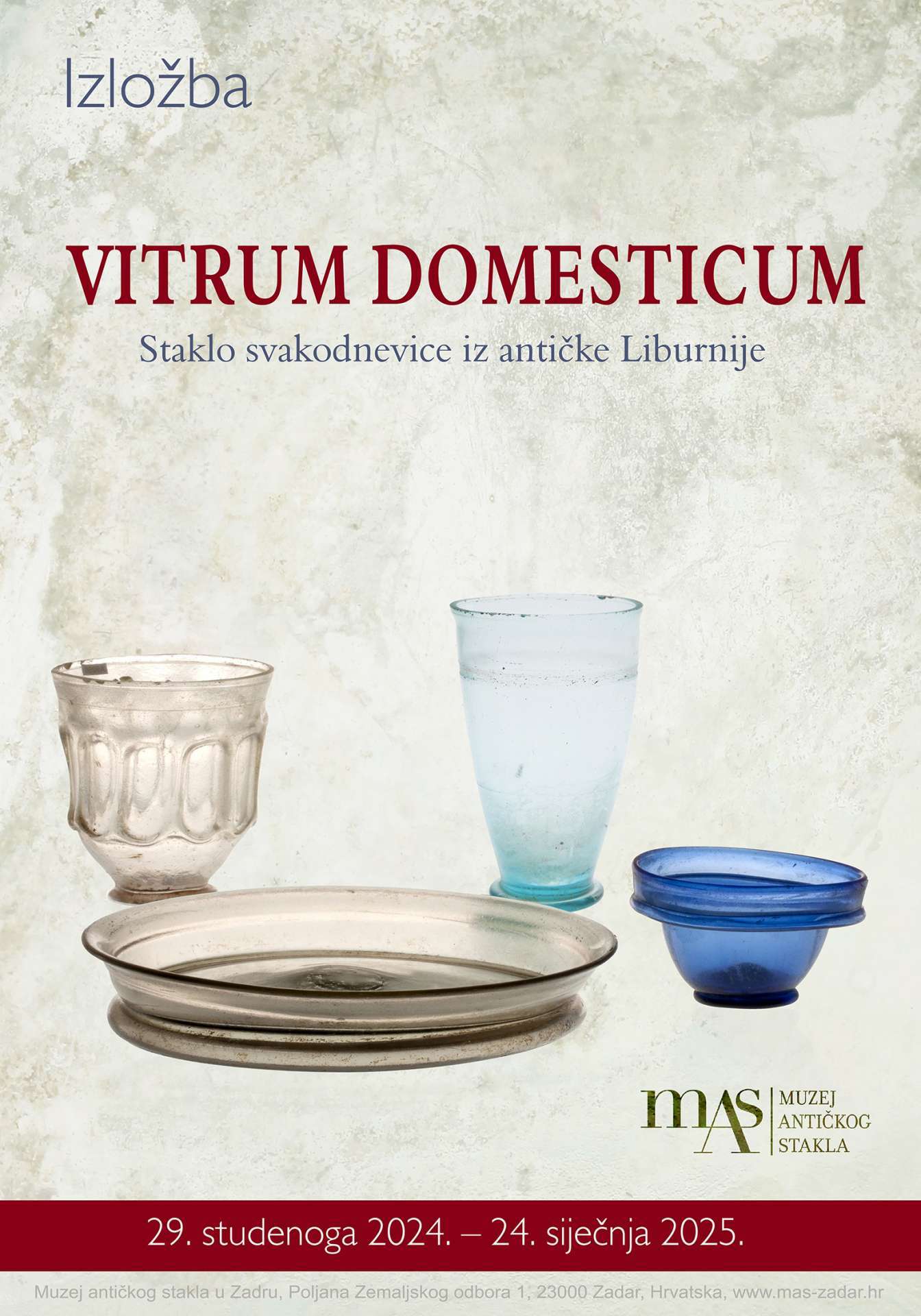 Najava izložbe "VITRUM DOMESTICUM"
