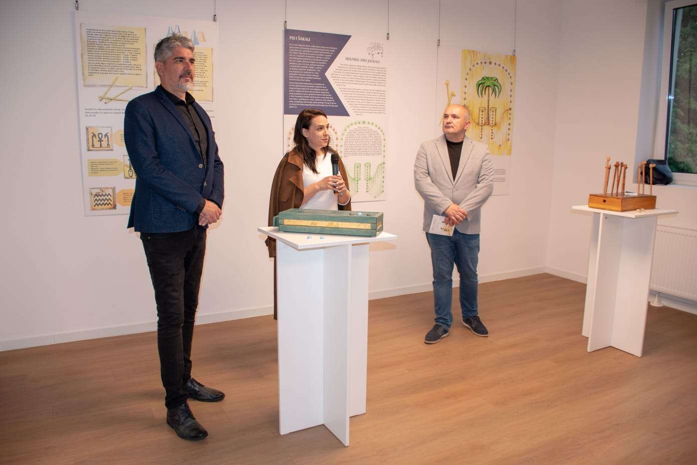 Otvorenje izložbe "Kocka je bačena: drevne društvene igre na ploči" u KPC SMŽ