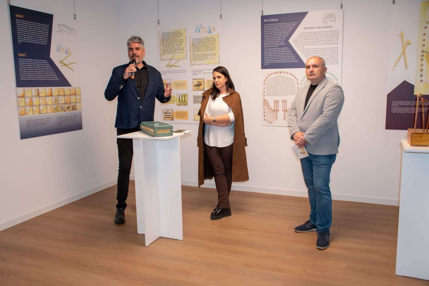 Otvorenje izložbe "Kocka je bačena: drevne društvene igre na ploči" u KPC SMŽ