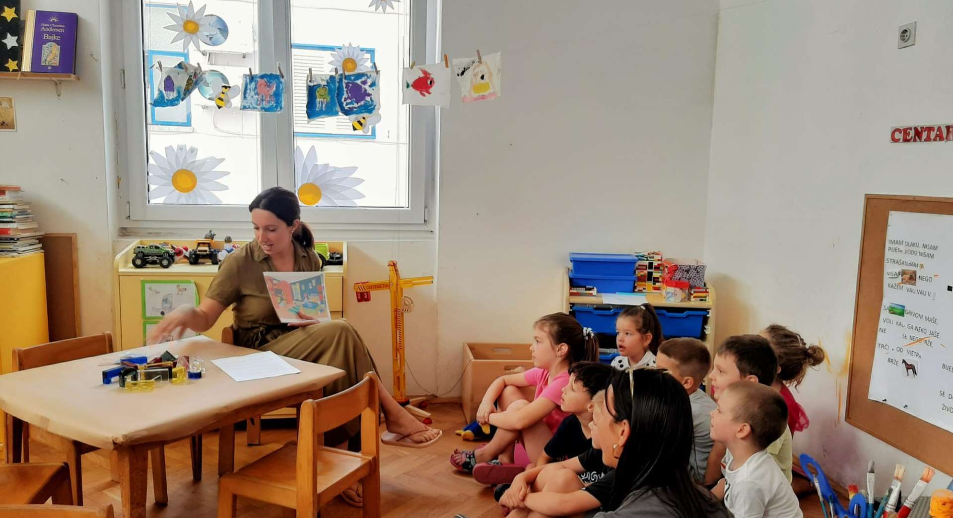 MUSEUM'S VISIT TO KINDERGARDEN "RADOST", PO JADRAN