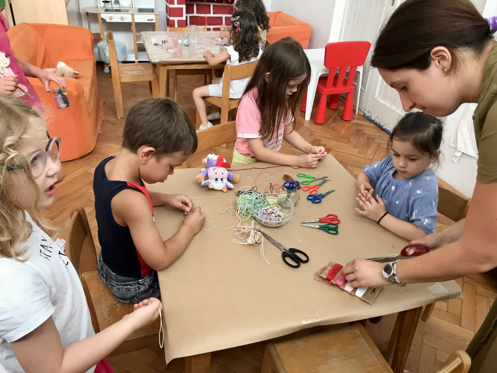 MUSEUM'S VISIT TO KINDERGARDEN "RADOST", PO JADRAN