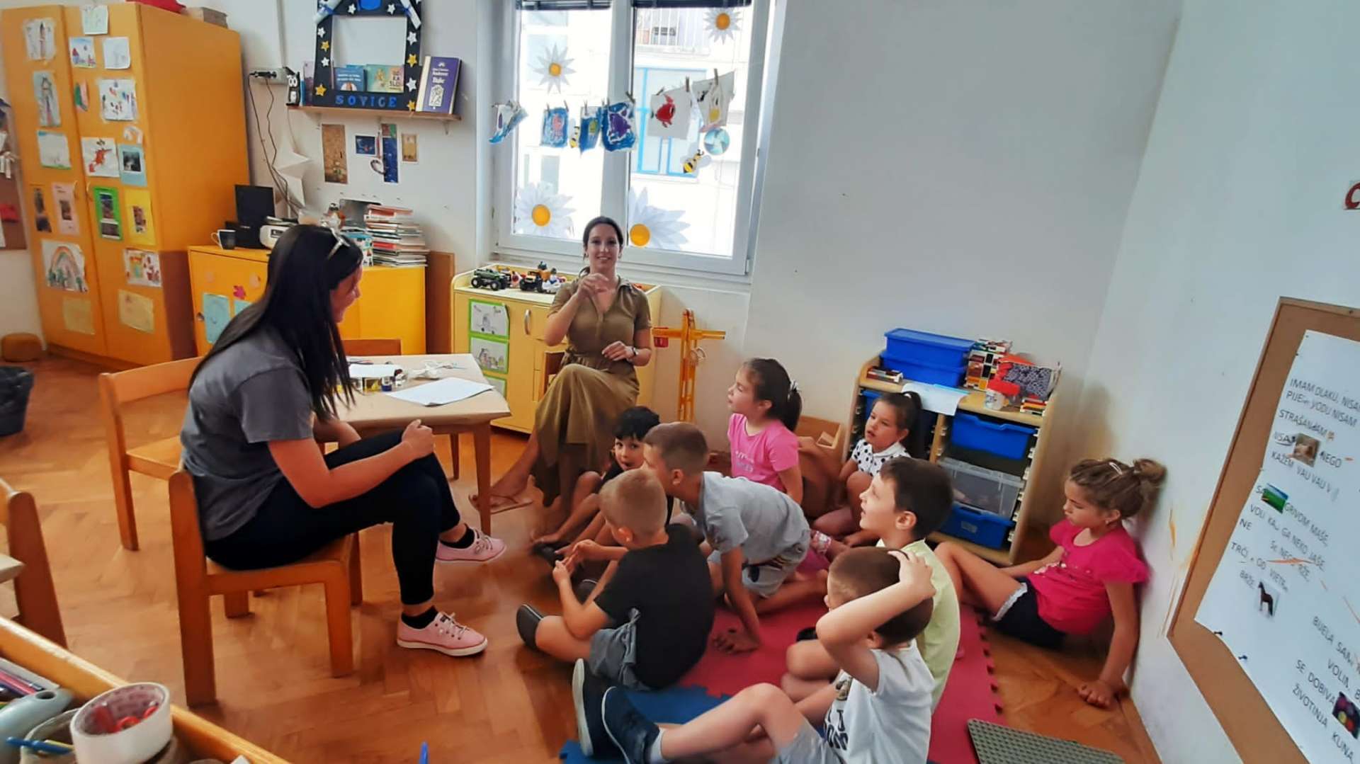MUSEUM'S VISIT TO KINDERGARDEN "RADOST", PO JADRAN