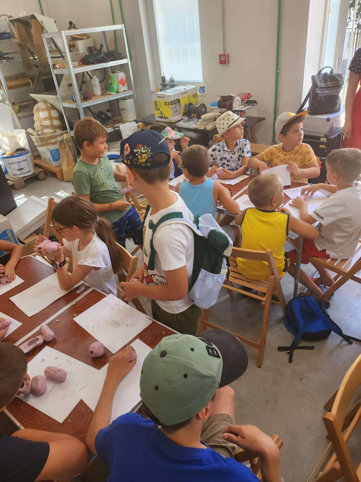 Workshop for children "Little school of restoration!" in the Archaeological Museum in Split